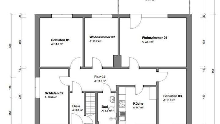Schönes Einfamilienhaus an der Peene