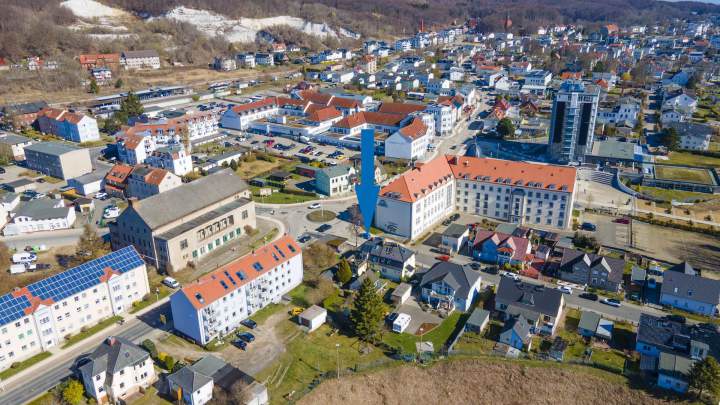 Doppelhaushälfte mit 2 Wohneinheiten, Dachterrasse und Ostseeblick in Sassnitz