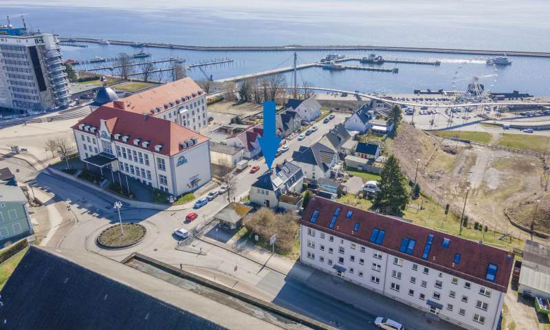 große Doppelhaushälfte mit Dachterrasse und Ostseeblick in Sassnitz
