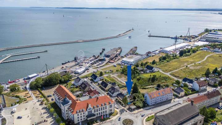 Große Doppelhaushälfte mit Dachterrasse und Ostseeblick in Sassnitz