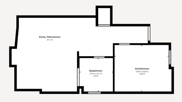 Charmante Ferienwohnung mit Terrasse in ruhiger Lage nahe Kap Arkona