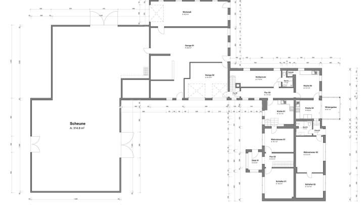 Schönes Landhaus mit großzügigem Nebengelass