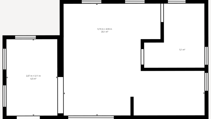 Entkernter Ferienbungalow auf Rügen