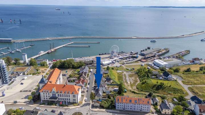 Haus mit Dachterrasse und Ostseeblick in Sassnitz