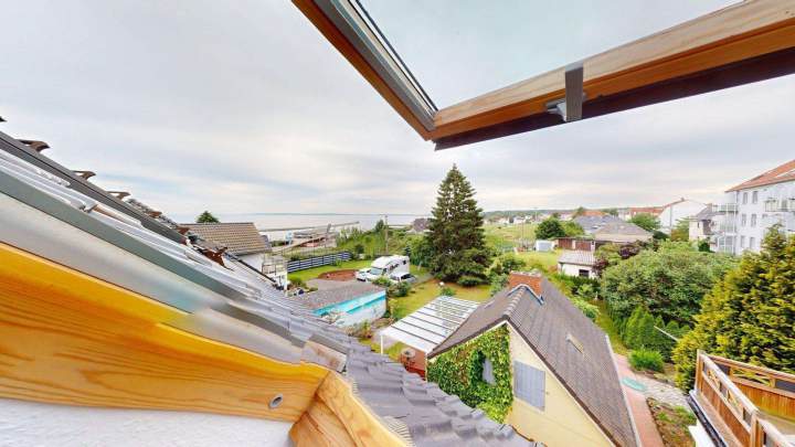 Haus mit Dachterrasse und Ostseeblick in Sassnitz