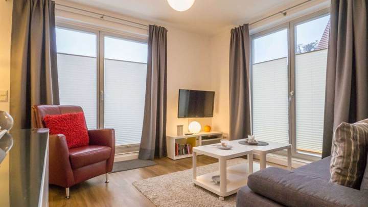 Charmante Erdgeschosswohnung mit großer Terrasse in der Altstadt von Sassnitz