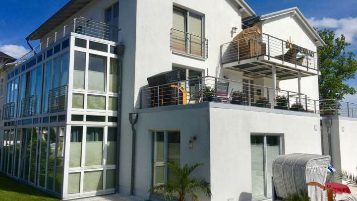 Charmante Erdgeschosswohnung mit großer Terrasse in der Altstadt von Sassnitz