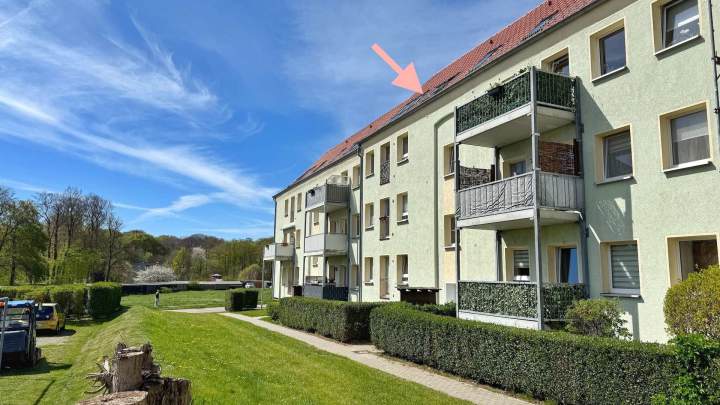 Für Kapitalanleger - vermietete Dachgeschosswohnung in Sassnitz