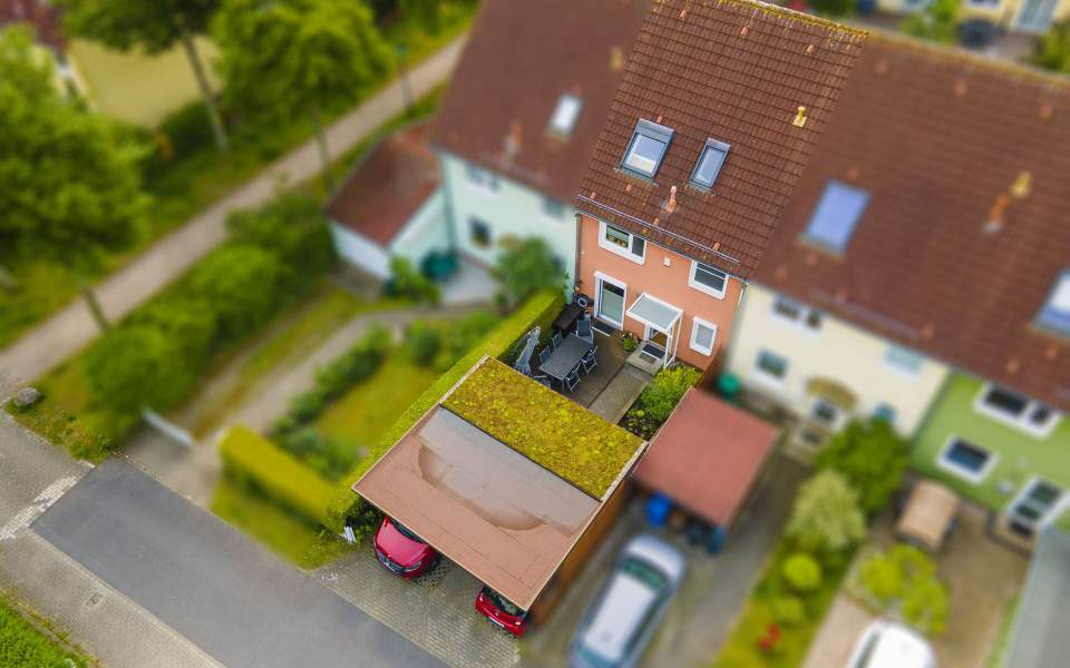Luftaufnahme Vorderseite