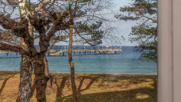 Hinreißendes Meerblickappartement am Binzer Fischerstrand