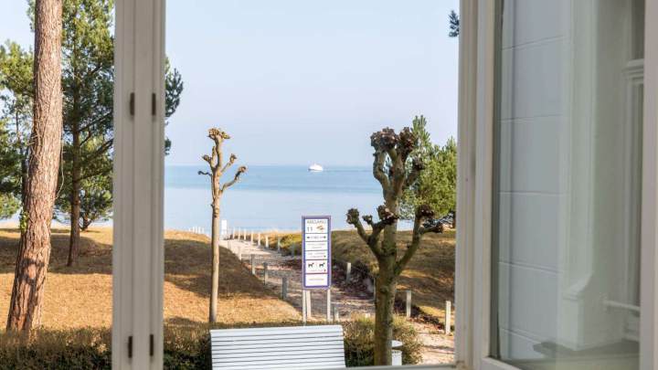 Hinreißendes Meerblickappartement am Binzer Fischerstrand