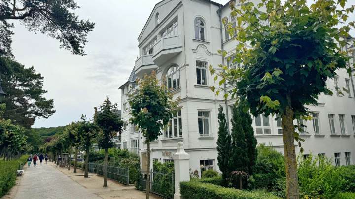 Hinreißendes Meerblickappartement am Binzer Fischerstrand