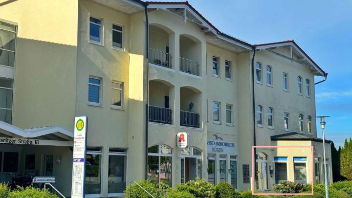attraktive Gewerbeeinheit in zentraler Lage im Ostseebad Sellin
