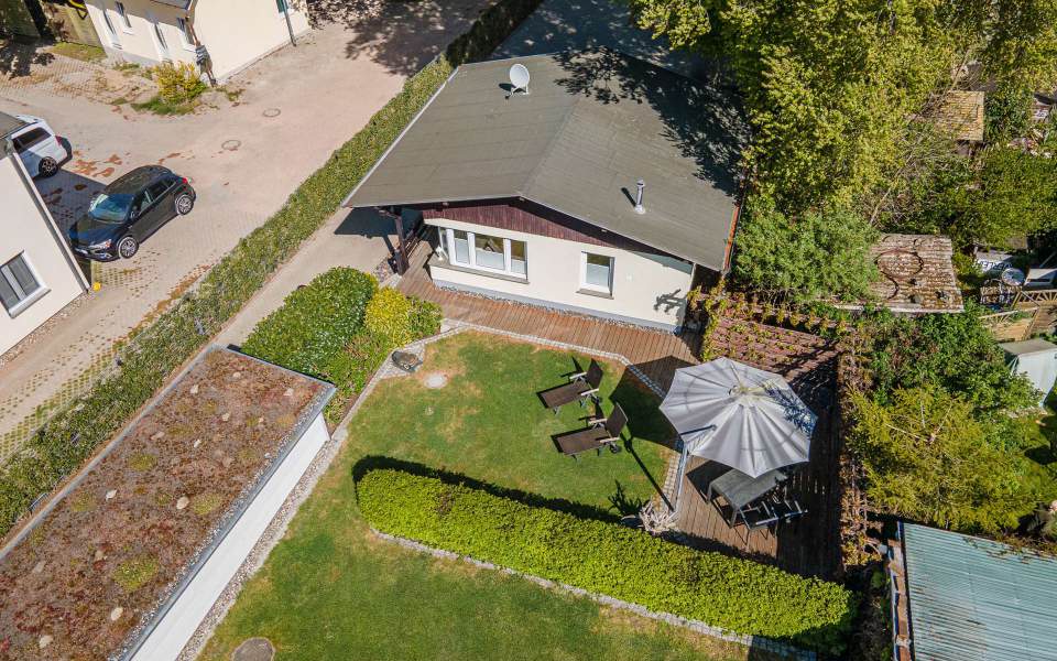 Luftansicht Bungalow