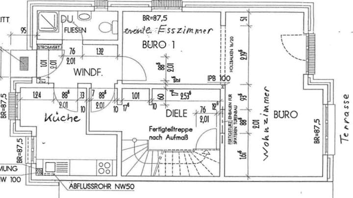 Reihenhaus mit Südterrasse und Einliegerbereich bei Sagard