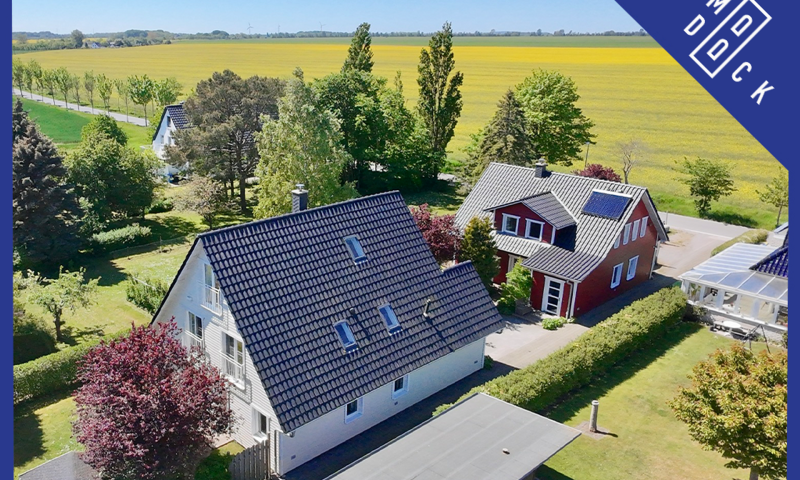 Eigenutzung oder Ferienvermietung - 2 Schwedenhäuser + Saunahaus zwischen Ostsee und Breeger Bodden