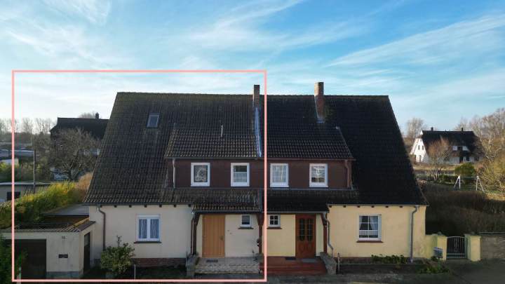 Doppelhaushälfte mit großem Grundstück – flexibel nutzbar in zentraler Ortslage im Norden Rügens