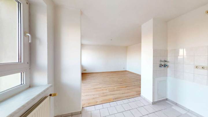 Gut geschnittene 3-Zimmer-Wohnung mit Balkon und Stellplatz in Sassnitz